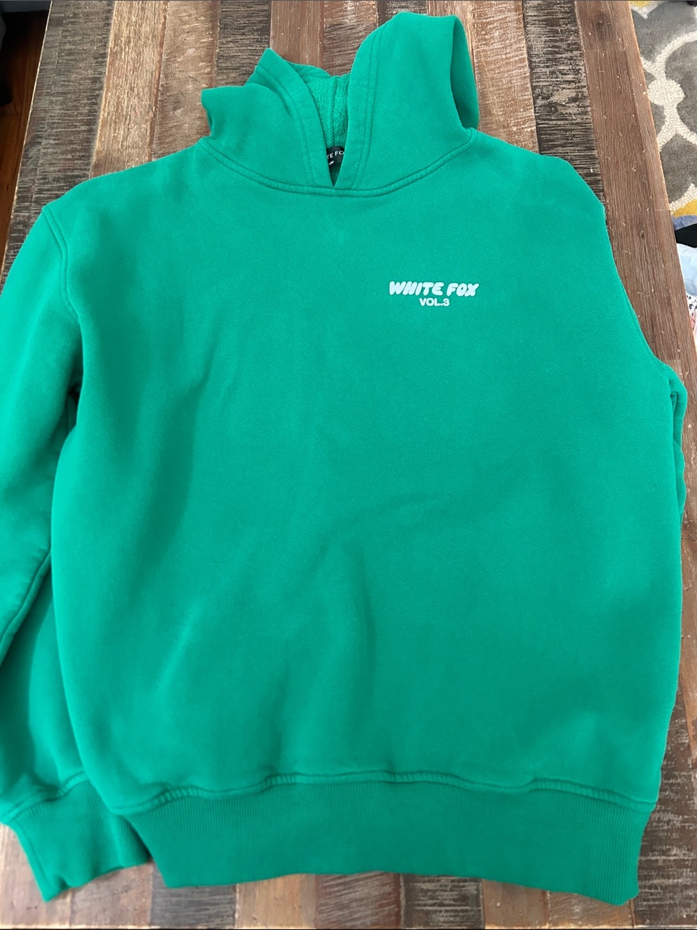Green Hoodie Sweater - Women's Pullover